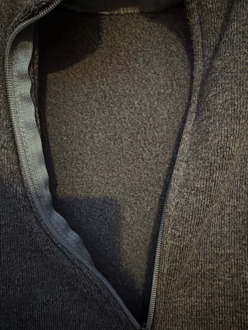 Beverly Hills Polo Club‎ Men's Charcoal Heather Sweater Fleece Full-Zip Jacket - Picture 4 of 6